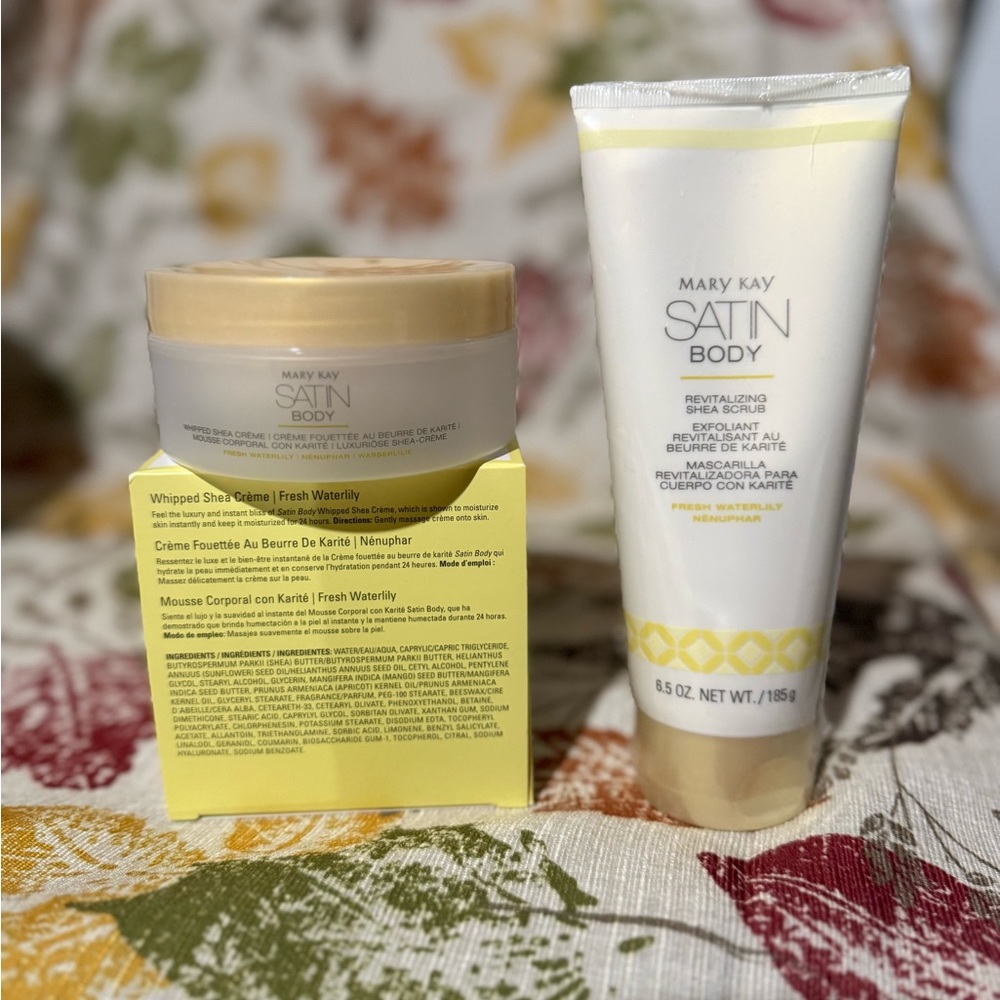 😊Mary Kay  Body Creme and Exfoliant